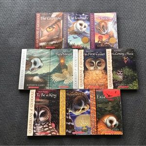 Vintage Kathryn Lasky Guardians of Ga’Hoole Series Paperback Books Young Adult